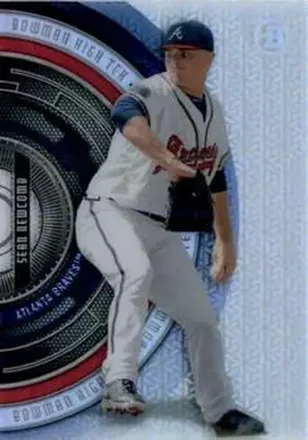 2017 Bowman High Tek - Pattern 2 - Pinwheel #BHT-SN - Sean Newcomb - Atlanta Braves