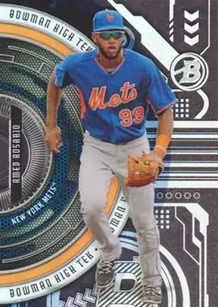 2017 Bowman High Tek - Pattern 3 - Stripes and Arrows #BHT-AR - Amed Rosario - New York Mets