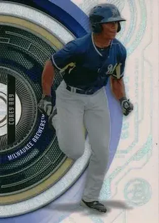 2017 Bowman High Tek - Pattern 3 - Stripes and Arrows #BHT-CR - Corey Ray - Milwaukee Brewers