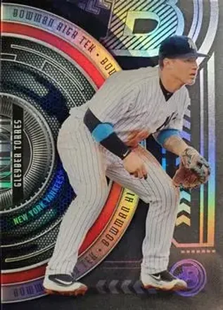 2017 Bowman High Tek - Pattern 3 - Stripes and Arrows #BHT-GT - Gleyber Torres - New York Yankees