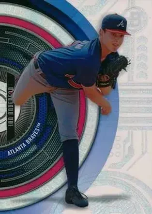 2017 Bowman High Tek - Pattern 3 - Stripes and Arrows #BHT-IA - Ian Anderson - Atlanta Braves