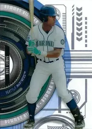 2017 Bowman High Tek - Pattern 3 - Stripes and Arrows #BHT-KL - Kyle Lewis - Seattle Mariners