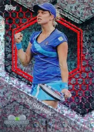 2026 Topps Graphite - Red Crystalline Refractor #155 - Kim Clijsters