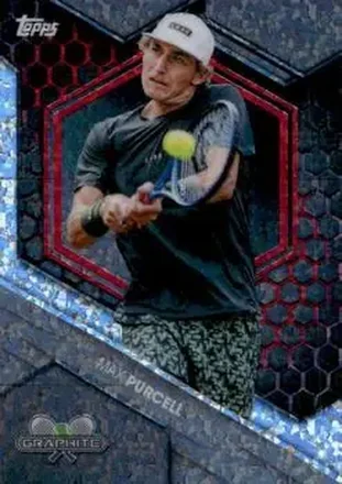 2026 Topps Graphite - Red Crystalline Refractor #170 - Max Purcell