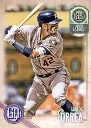 2018 Topps Gypsy Queen #25b - Carlos Correa - Houston Astros