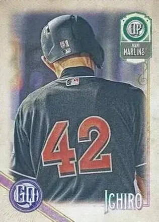 2018 Topps Gypsy Queen #35c - Ichiro - Miami Marlins