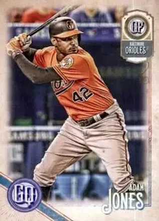 2018 Topps Gypsy Queen #42b - Adam Jones - Baltimore Orioles