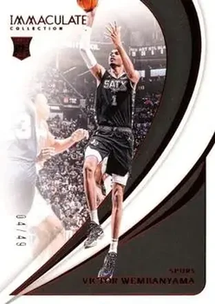 2023-24 Panini Immaculate Collection - Red #57 - Victor Wembanyama - San Antonio Spurs
