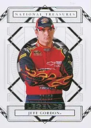 2021 Panini National Treasures #72 - Jeff Gordon - Hendrick Motorsports