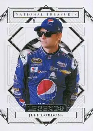 2021 Panini National Treasures #73 - Jeff Gordon - Hendrick Motorsports