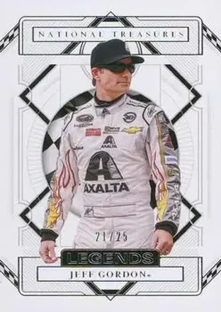 2021 Panini National Treasures #74 - Jeff Gordon - Hendrick Motorsports