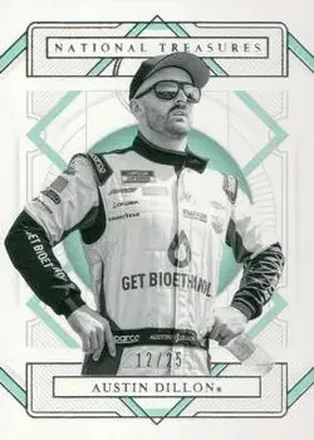 2021 Panini National Treasures #78 - Austin Dillon - Richard Childress Racing
