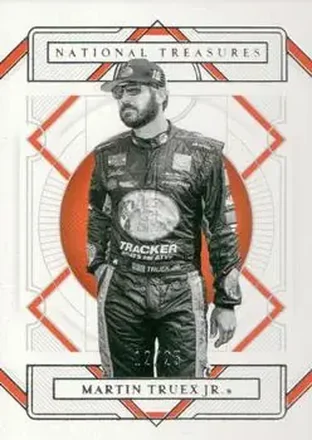 2021 Panini National Treasures #87 - Martin Truex Jr. - Joe Gibbs Racing