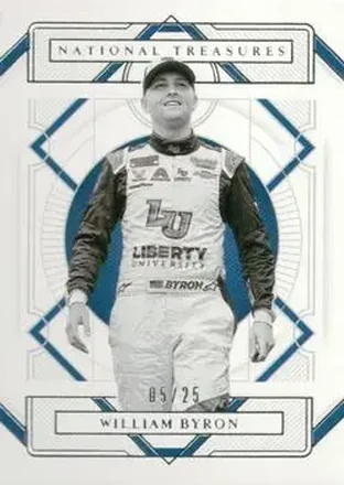 2021 Panini National Treasures #91 - William Byron - Hendrick Motorsports