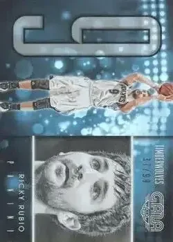 2015-16 Panini Gala #9 Ricky Rubio