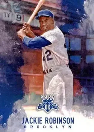 2017 Panini Diamond Kings #15b - Jackie Robinson - Brooklyn Dodgers