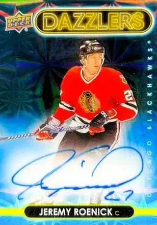 2024-25 Upper Deck Clear Cut - 2021-22 Upper Deck Dazzlers #DA-JR - Jeremy Roenick - Chicago Blackhawks