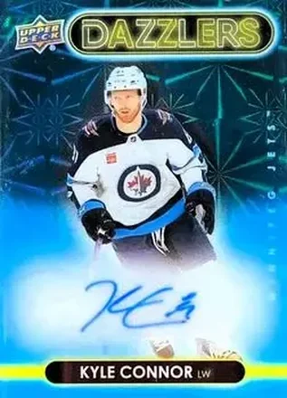 2024-25 Upper Deck Clear Cut - 2021-22 Upper Deck Dazzlers #DA-KC - Kyle Connor - Winnipeg Jets