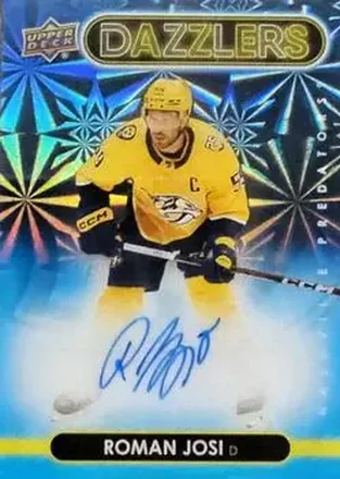 2024-25 Upper Deck Clear Cut - 2021-22 Upper Deck Dazzlers #DA-RJ - Roman Josi - Nashville Predators