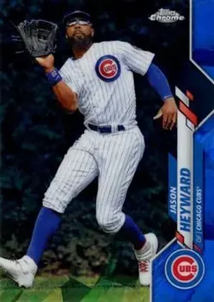 2020 Topps Chrome Sapphire Edition #573 - Jason Heyward - Chicago Cubs