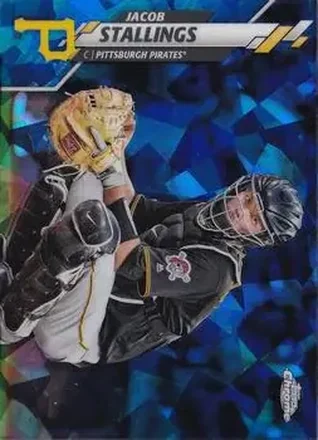 2020 Topps Chrome Sapphire Edition #598 - Jacob Stallings - Pittsburgh Pirates