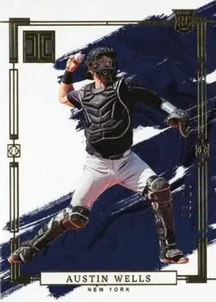 2024 Panini Impeccable - Gold #33 - Austin Wells - New York Yankees