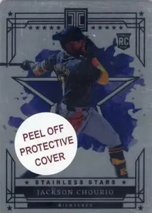 2024 Panini Impeccable - Stainless Stars #1 - Jackson Chourio - Milwaukee Brewers