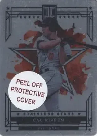 2024 Panini Impeccable - Stainless Stars #2 - Cal Ripken - Baltimore Orioles