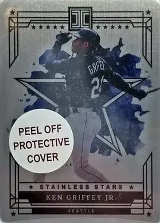 2024 Panini Impeccable - Stainless Stars #5 - Ken Griffey Jr. - Seattle Mariners