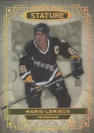 2022-23 Upper Deck Stature #2 - Mario Lemieux - Pittsburgh Penguins