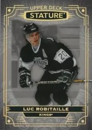 2022-23 Upper Deck Stature #9 - Luc Robitaille - Los Angeles Kings