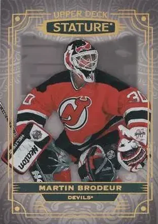 2022-23 Upper Deck Stature #10 - Martin Brodeur - New Jersey Devils