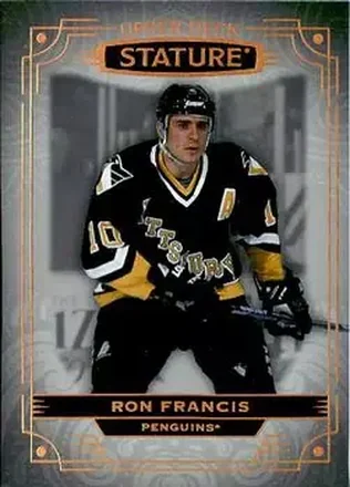 2022-23 Upper Deck Stature #15 - Ron Francis - Pittsburgh Penguins