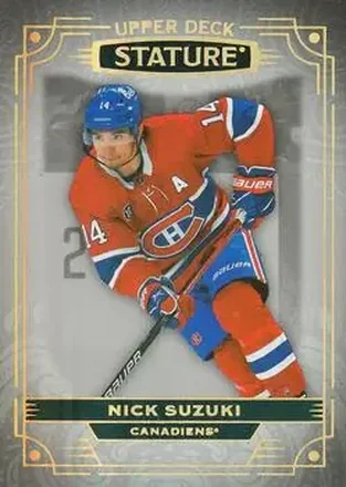 2022-23 Upper Deck Stature #26 - Nick Suzuki - Montreal Canadiens