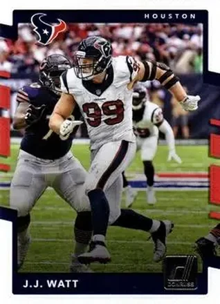 2017 Donruss #1 - J.J. Watt - Houston Texans