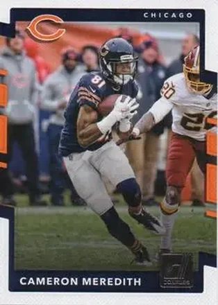 2017 Donruss #3 - Cameron Meredith - Chicago Bears