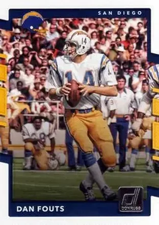 2017 Donruss #6 - Dan Fouts - San Diego Chargers