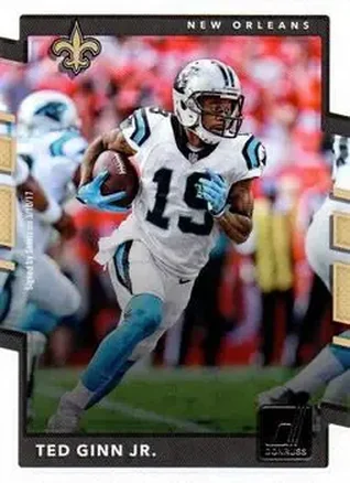 2017 Donruss #7 - Ted Ginn Jr. - New Orleans Saints