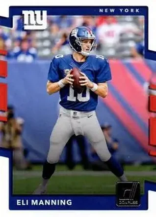 2017 Donruss #10 - Eli Manning - New York Giants