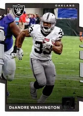 2017 Donruss #12 - DeAndre Washington - Oakland Raiders