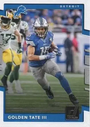 2017 Donruss #13 - Golden Tate III - Detroit Lions