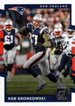 2017 Donruss #25 - Rob Gronkowski - New England Patriots