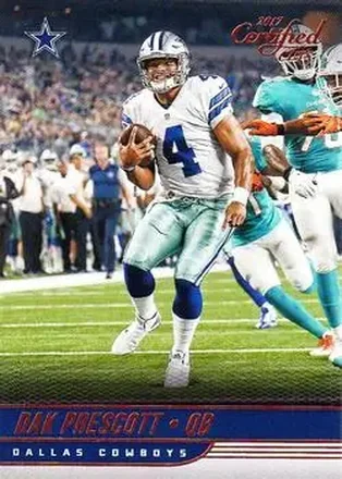 2017 Donruss Certified Cuts #2 - Dak Prescott - Dallas Cowboys