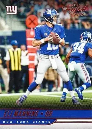 2017 Donruss Certified Cuts #5 - Eli Manning - New York Giants