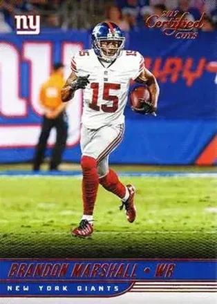 2017 Donruss Certified Cuts #7 - Brandon Marshall - New York Giants