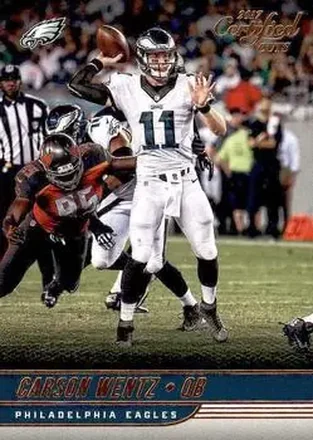 2017 Donruss Certified Cuts #8 - Carson Wentz - Philadelphia Eagles