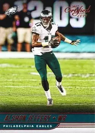 2017 Donruss Certified Cuts #9 - Alshon Jeffery - Philadelphia Eagles