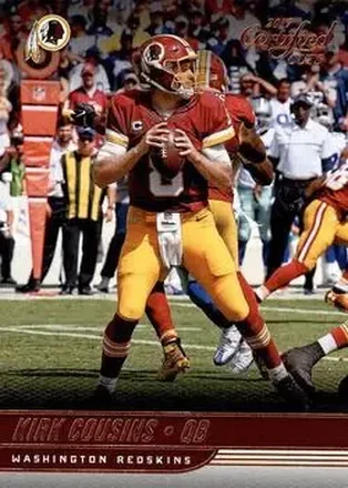 2017 Donruss Certified Cuts #11 - Kirk Cousins - Washington Redskins