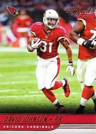 2017 Donruss Certified Cuts #16 - David Johnson - Arizona Cardinals