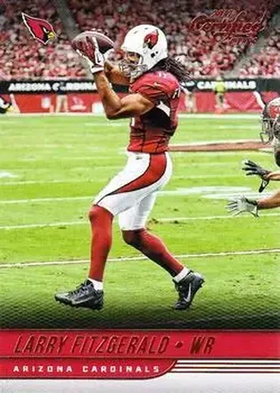 2017 Donruss Certified Cuts #17 - Larry Fitzgerald - Arizona Cardinals